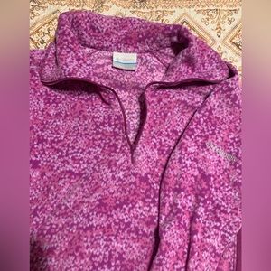 Columbia fleece half zip